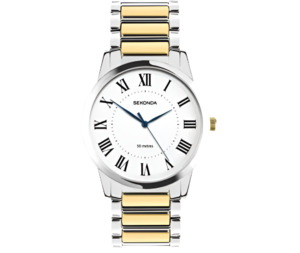Sekonda: Sekonda - Beaumont White Dial Two Tone