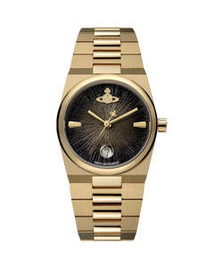 Vivienne Westwood: Vivienne Westwood - The Hoxton 28mm Gold Strap Watch
