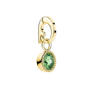 Rosefield Jewellery: Rosefield Jewellery - August Birthsrone Charm Gold