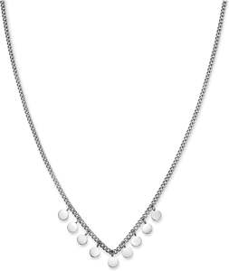 Rosefield Jewellery: Rosefield Jewellery - Multi Micro Coin Necklace Silver