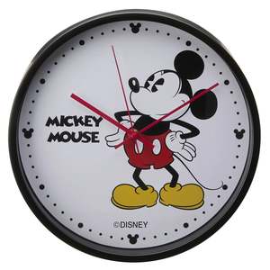 Disney Watches: Disney - Mickey Mouse 30cm Wall Clock Black