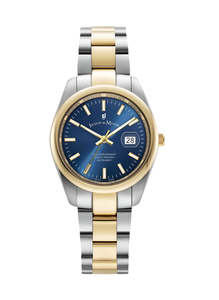 Jacques Du Manoir - Inspiration Allure Two Tone Blue Dial Watch