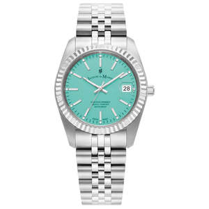 Jacques Du Manoir - Inspiration Rainbow Turquoise Dial Bracelet Watch