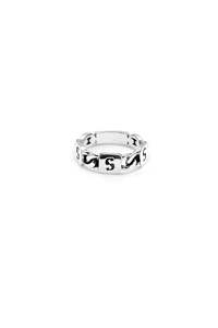Stolen Girlfriends Acessories Sale: Stolen Girlfriends Club - Multi S Logo Tag Ring