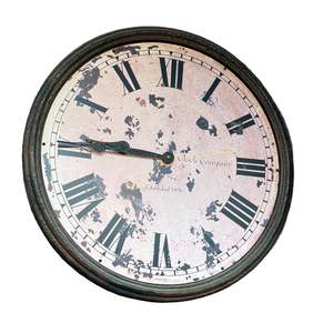 Clocks: Round Roman Numeral Clock