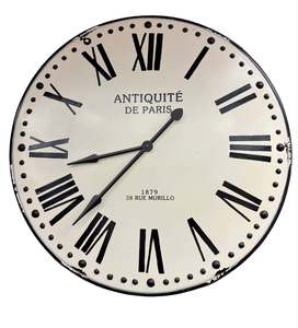Clocks: Antiquite De Paris - Wall Clock Extra Large