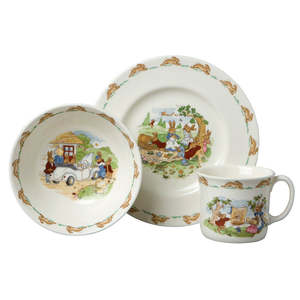 Royal Doulton Bunnykins: Royal Doulton - Bunnykins Children 3 Piece Set