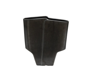 Vases: Le Mond - Double Black Vase Large