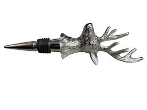 Home Living Decor: Highland Deer Bottle Stopper