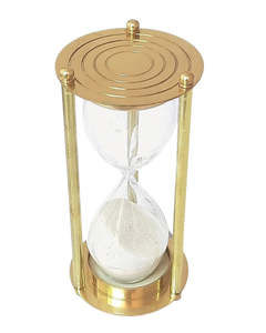 Home Living Decor: Brass Hour Glass