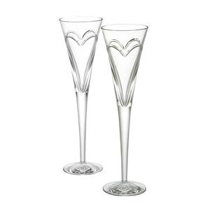 Bundle Save With Sets: Waterford - Celebration Love Flutes Set Of 2
