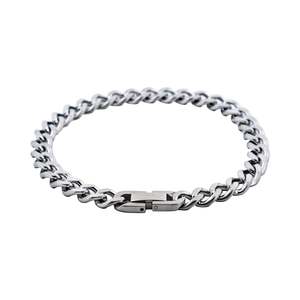 Him: Cudworth - Stainless Steel Curb- link Chain Bracelet