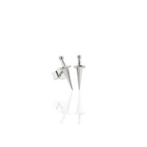 Meadowlark Dagger Stud Earrings - Sterling Silver