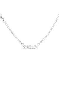 Stolen Girlfriends Club Sale: Stolen Girlfriends Club - Serif Necklace