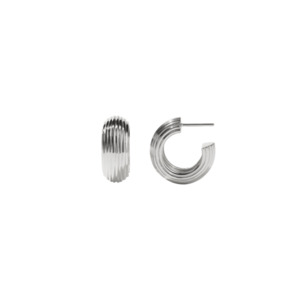 Clearance Jewellery: Meadowlark - Hera Hoops Medium Sterling Silver
