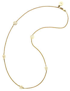 Our Biggest Karen Walker Sale Ever: Karen Walker - 9ct Yellow Gold Mini Charm Necklace