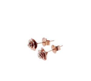 Stolen Girlfriends Acessories Sale: Stolen Girlfriends - Rose Bud Earrings - 9ct Rose Gold