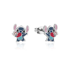 Gifting Under 100: Couture Kingdom - Disney Lilo and Stitch Heart Enamel Stud Earrings