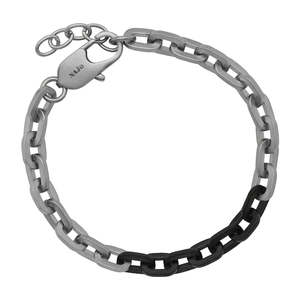 Najo - Echo Men's 2-Tone Steel Bracelet