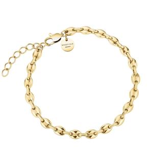Rosefield - Coffee Bean Bracelet Gold Plated