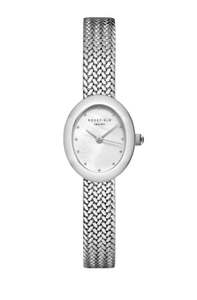 Her: Rosefield - Mini Oval Mother of Pearl Dial Stainless Steel Watch