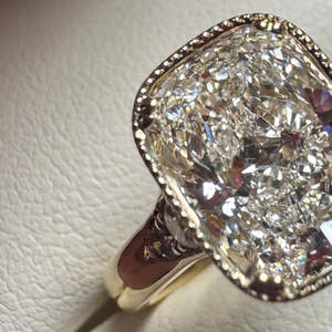 BWJ - 9ct Yellow Gold Taylor Swift Lab Grown Diamond Set Ring