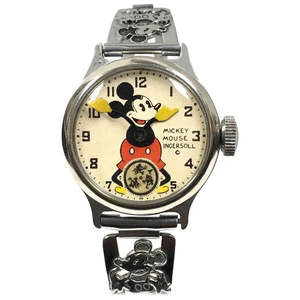 Disney Watches: Ingersoll - Mickey 1930's Exposition 32mm Stainless Steel Mechanical Watch
