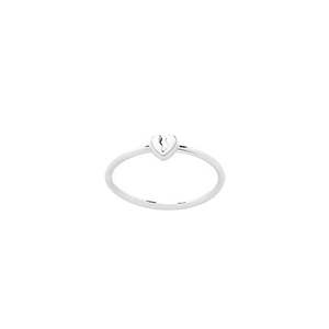 Karen Walker Mini Broken Heart Ring - Silver