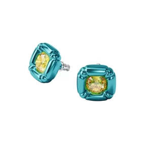 Swarovski Jewellery Sale: Swarovski Jewellery - Dulcis Blue And Yellow Earrings