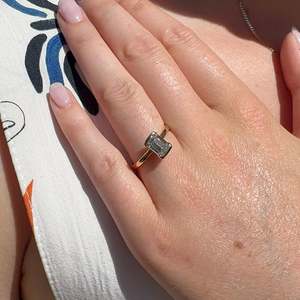 Lab Diamonds: BWJ - 9ct Yellow Gold Lab Grown Diamond Emerald Cut Solitaire 1.64ct