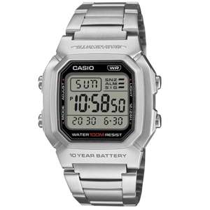 CASIO: Unisex Wristwatch Steel Chrono Alarm Vintage Sub 100mt