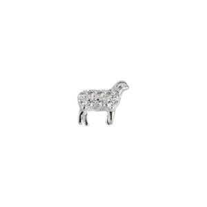 STOW Sheep (Loveable) Charm - Sterling Silver