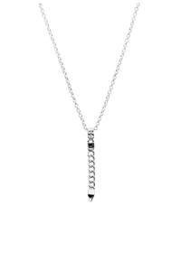 Stolen Girlfriends Club - Hanging Curb Spike Necklace