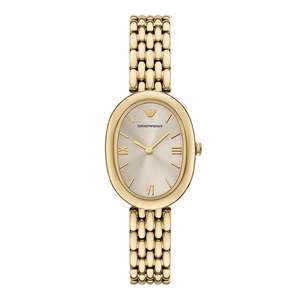 Emporio Armani - Gold Oval Women's Watch