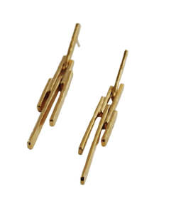 Joidart - Arquitectura XL Golden Earrings