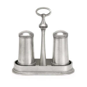 Royal Selangor Pewter: Royal Selangor - V&A Inspired Salt & Pepper Shakers