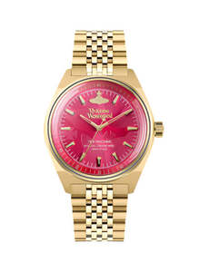 Vivienne Westwood - Lady Sydenham Gold & Pink Watch