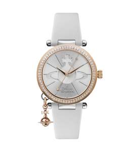 Vivienne Westwood - Orb Pastelle Watch White Gold