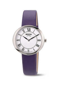 Boccia - Titanium Watch with Purple Strap