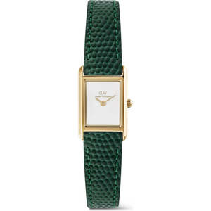 Daniel Wellington - The Bound Mini Watch Gold With Green Strap
