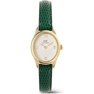Daniel Wellington - Women's Watch Ophelia Mini Lizard Guilloché Leather