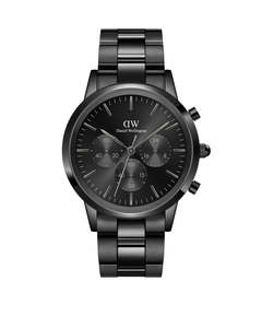 Daniel Wellington - Iconic Chronograph Link Onyx Black 42mm