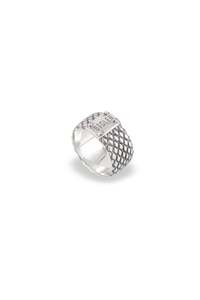 Clearance Jewellery: Stolen Girlfriends Club - Snake Band Wide Ring
