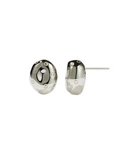 Meadowlark - Stawberry Earrings Small Sterling Silver