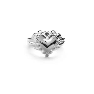 Clearance Jewellery: Stolen Girlfriends Club - Chrome Claw Signet Ring Large