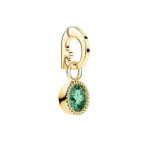 Rosefield Jewellery - May Birthstone Charm Gold