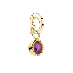 Rosefield Jewellery - June Birthstone Charm Gold