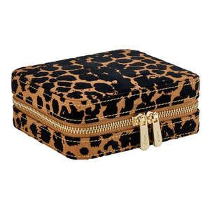 WOLF - Savanna Leopard Jewel Zip Case