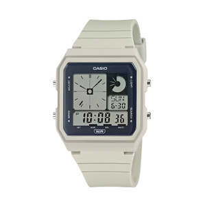 Casio - Digital LED White Resin Band Watch