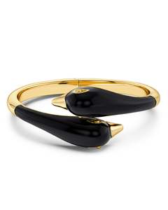 Edblad Jewellery: Edblad - Lovebirds Bangle Black/Gold